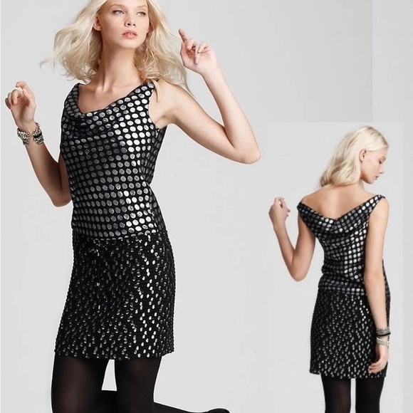 Diane Von Furstenberg NWT Dress Tadd 2 Party Cocktail Dress Size 0 - Picture 5 of 12